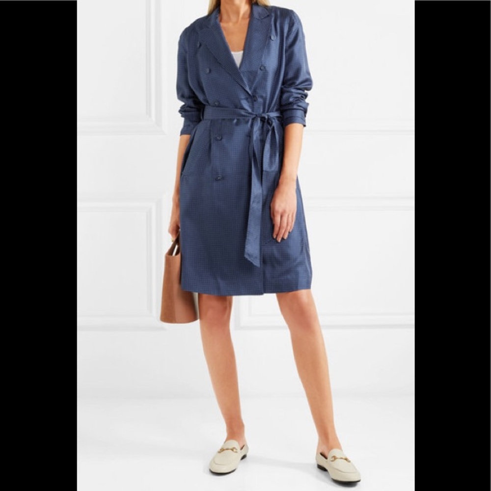 J.Crew  Gilbert Polka-dot silk satin dress